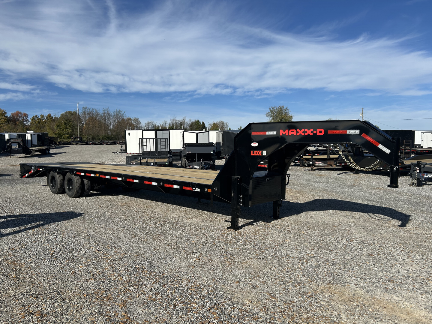 New 2026 MAXXD Gooseneck Flatbed Trailer | 102" x 32' 25.9K GVWR
