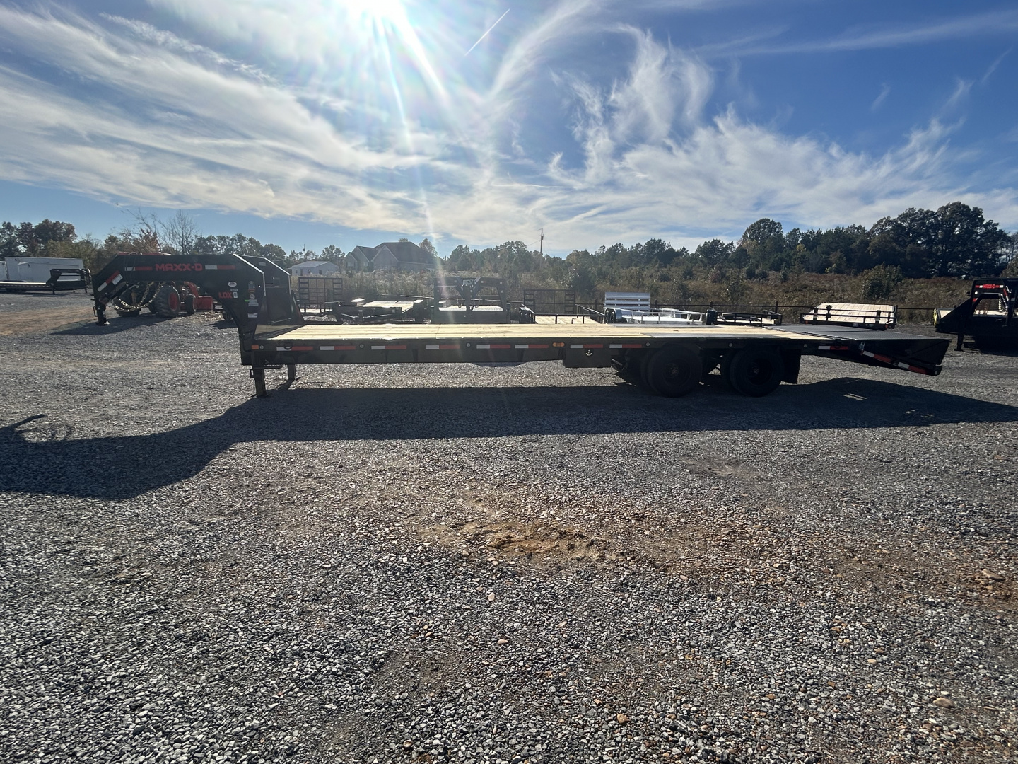New 2026 MAXXD Gooseneck Flatbed Trailer | 102" x 32' 25.9K GVWR