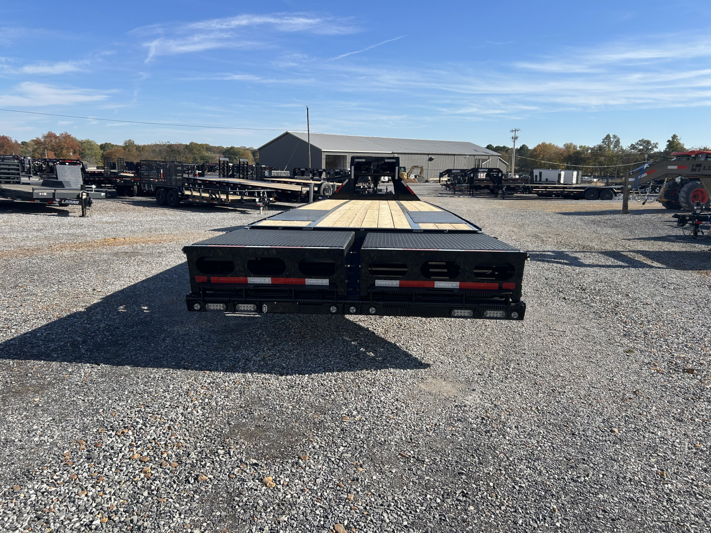 New 2026 MAXXD Gooseneck Flatbed Trailer | 102" x 32' 25.9K GVWR