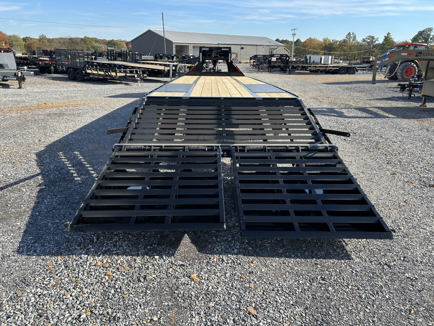 New 2026 MAXXD Gooseneck Flatbed Trailer | 102" x 32' 25.9K GVWR