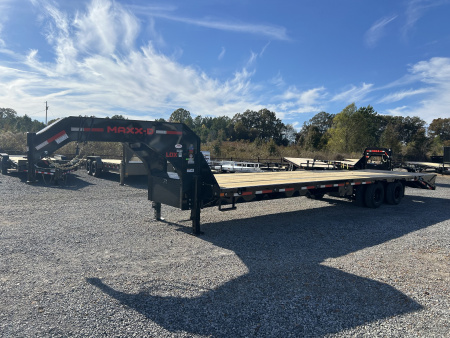 New 2026 MAXXD Gooseneck Flatbed Trailer | 102" x 32' 25.9K GVWR