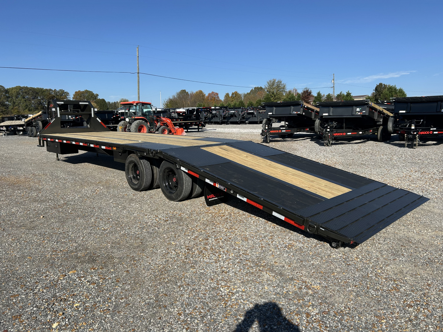 New 2026 MAXXD Gooseneck Trailer | 34' x 102' 30K GVWR