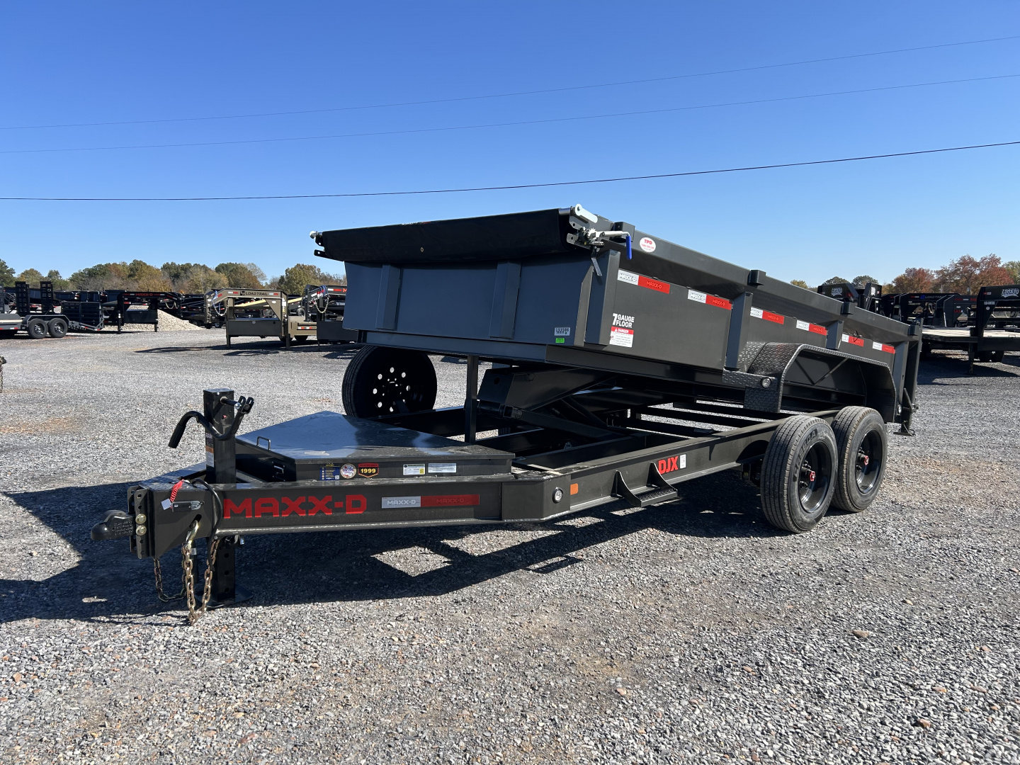 New 2026 MAXXD Dump Trailer | 83" x 14' 17.5K GVWR