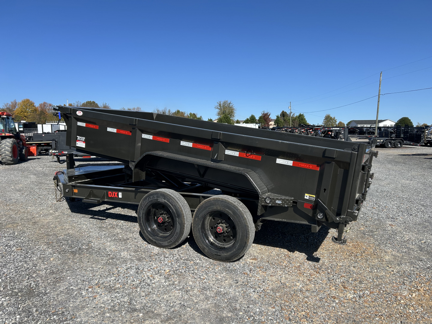 New 2026 MAXXD Dump Trailer | 83" x 14' 17.5K GVWR