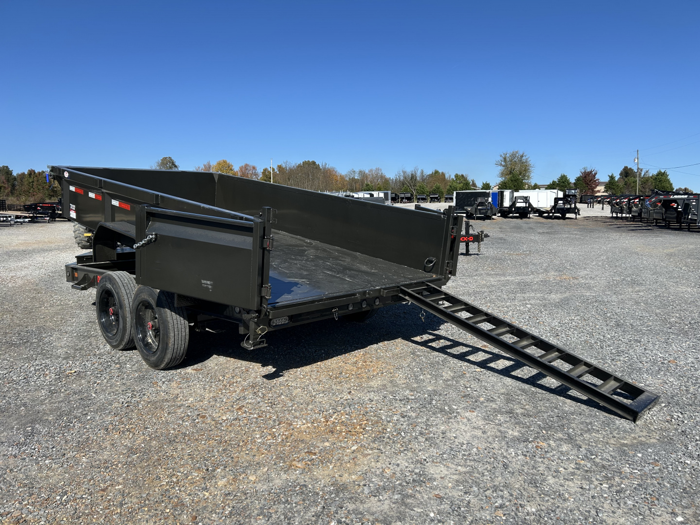 New 2026 MAXXD Dump Trailer | 83" x 14' 17.5K GVWR