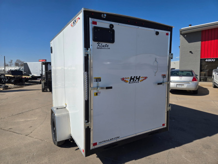 New 2026 H&H Trailers 6x10 HH Series Flat Top V-Nose 3K Cargo / Enclosed Trailer