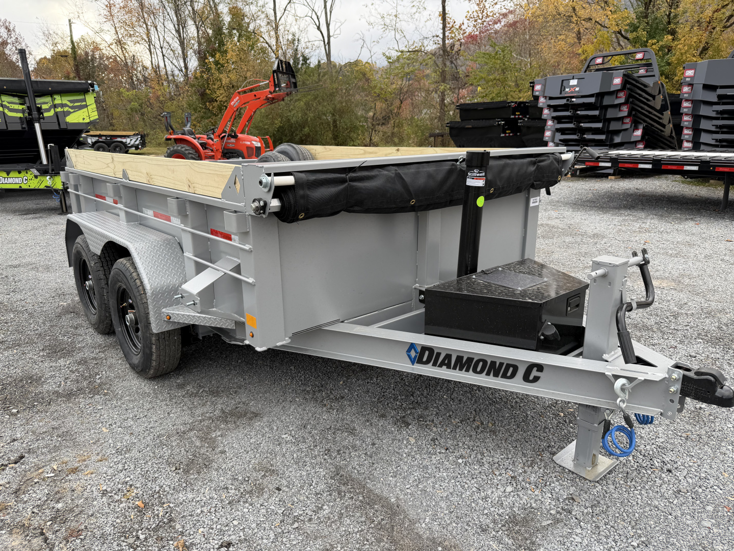 New 2026 Diamond C MDT206 TELESCOPIC DUMP TRAILER PACESETTER EDITION LOADED