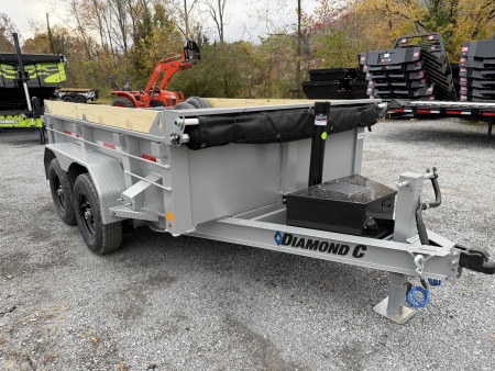New 2026 Diamond C MDT206 TELESCOPIC DUMP TRAILER PACESETTER EDITION LOADED