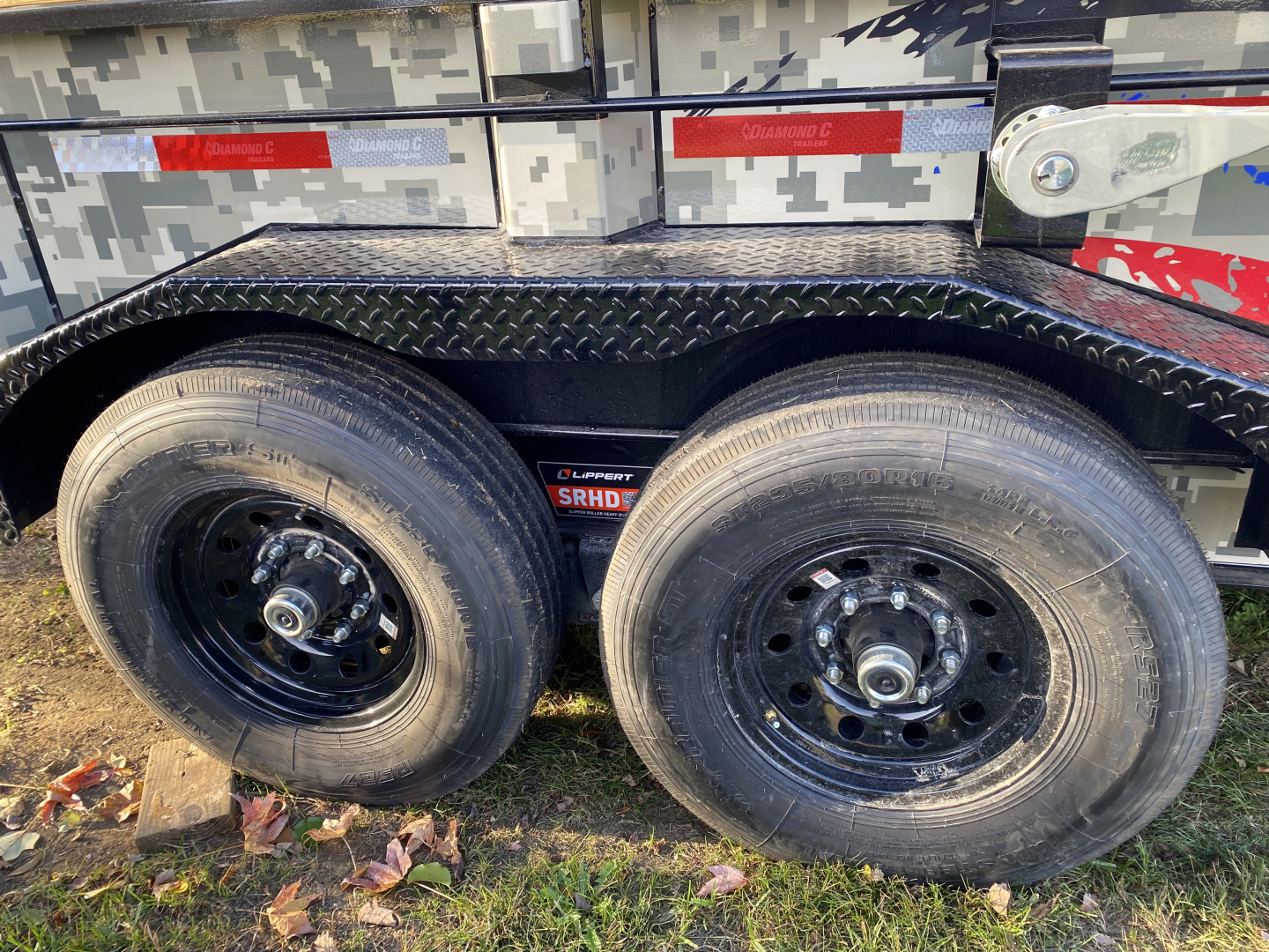 New 2026 Diamond C LPT207 TELESCOPIC DUMP TRAILER 14’ DIRTY GRAPHIX WRAP PACESETTER SPECIAL EDITION