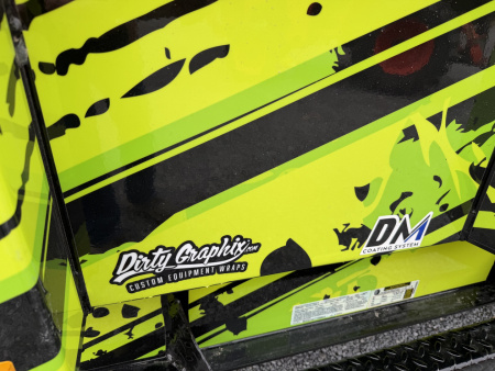 New 2026 Diamond C LPT207 TELESCOPIC DUMP TRAILER 14’ PACESETTER SPECIAL 40 YEAR DIRTY GRAPHIX WRAP