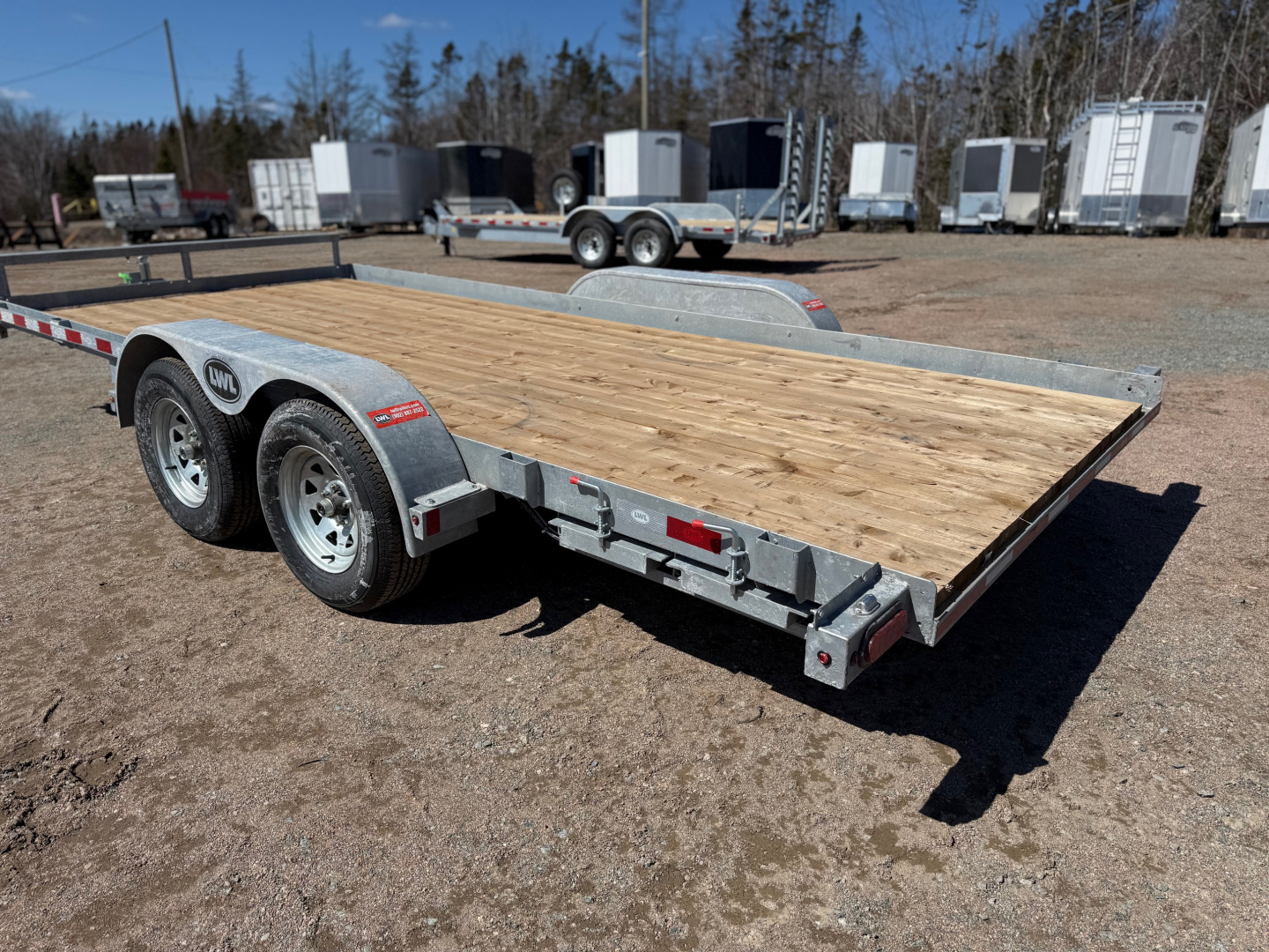 New 2026 LWL Trailers 16' LT landscape / Equipment trailer Utility Trailer
