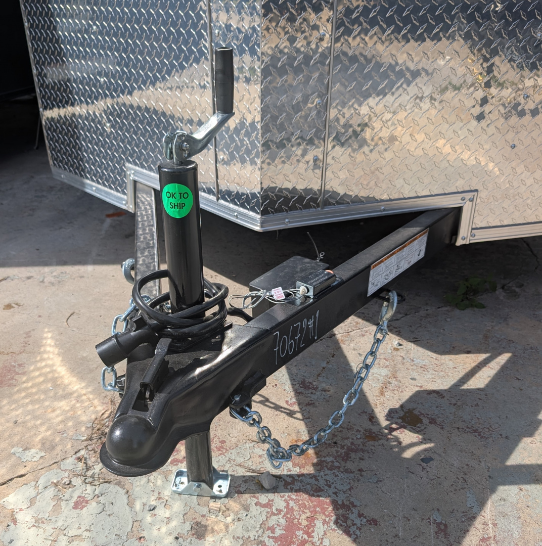 New 2026 Rock Solid Cargo 6X12 ENCLOSED TA RAMP Cargo Trailer