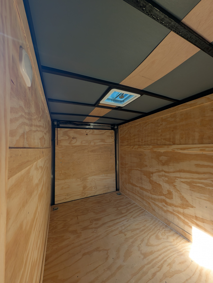 New 2026 Rock Solid Cargo 6X12 ENCLOSED TA RAMP Cargo Trailer