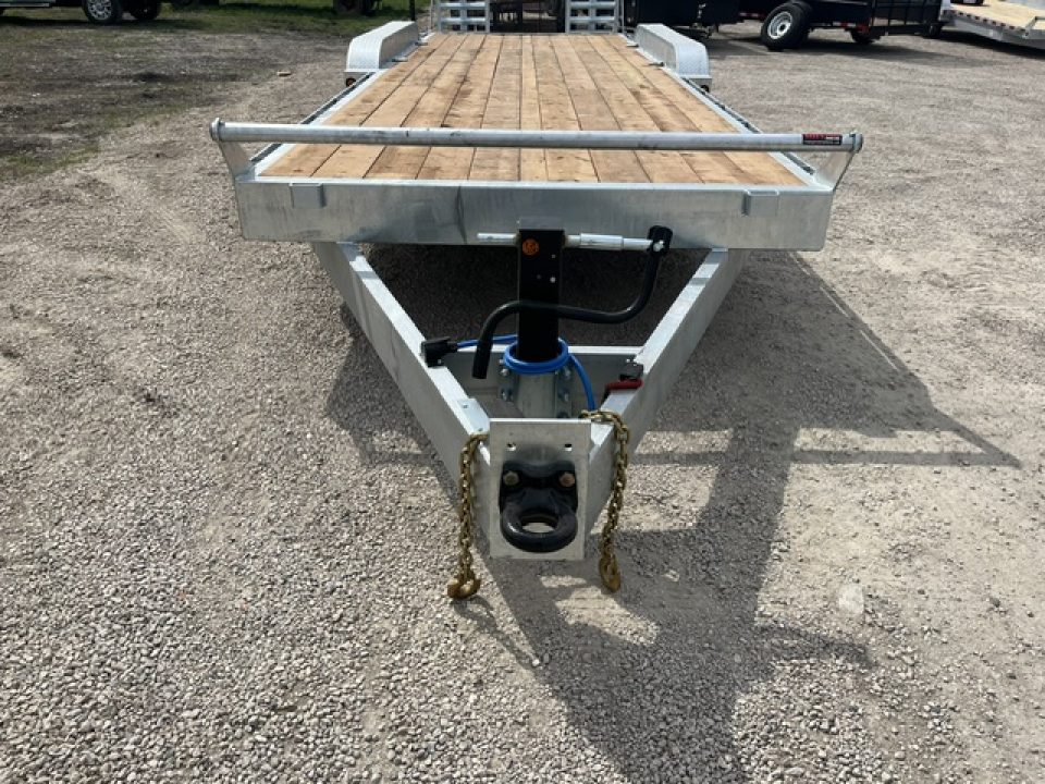 New 2026 Canada Trailers 24 ft Galvanized Triple Axle Equipment Trailer