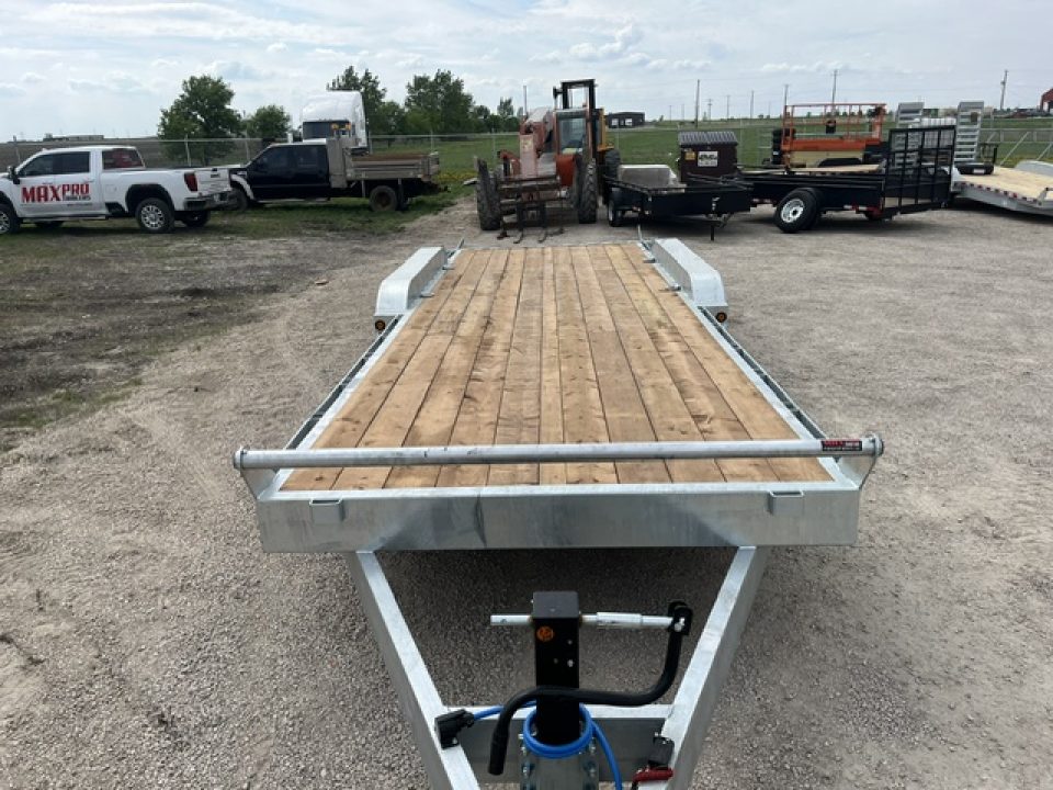 New 2026 Canada Trailers 24 ft Galvanized Triple Axle Equipment Trailer