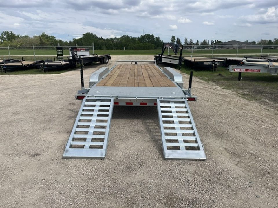 New 2026 Canada Trailers 24 ft Galvanized Triple Axle Equipment Trailer