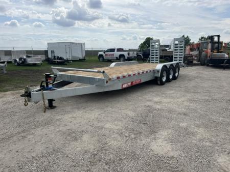 New 2026 Canada Trailers 24 ft Galvanized Triple Axle Equipment Trailer
