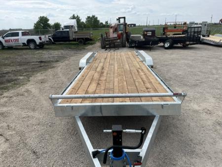 New 2026 Canada Trailers 24 ft Galvanized Triple Axle Equipment Trailer