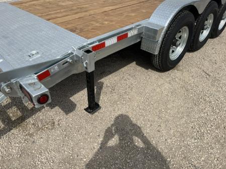 New 2026 Canada Trailers 24 ft Galvanized Triple Axle Equipment Trailer