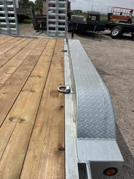 New 2026 Canada Trailers 24 ft Galvanized Triple Axle Equipment Trailer