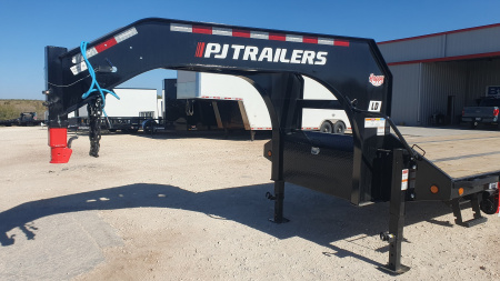 New 2026 PJ 102"x40' GN Low-Pro Flatbed w/ Duals - LD