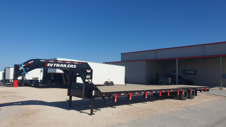 New 2026 PJ 102 x40' GN Low-Pro Flatbed w/ Duals - LD