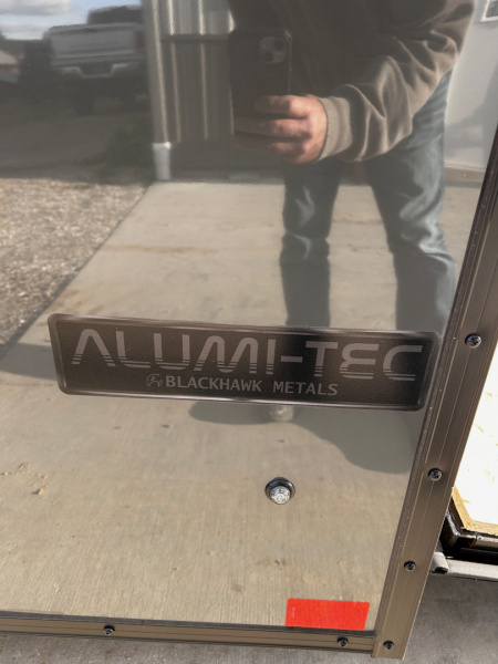 New 2026 Discovery Trailers 7X14 Blackout pack 7' interior ramp door Cargo / Enclosed Trailer