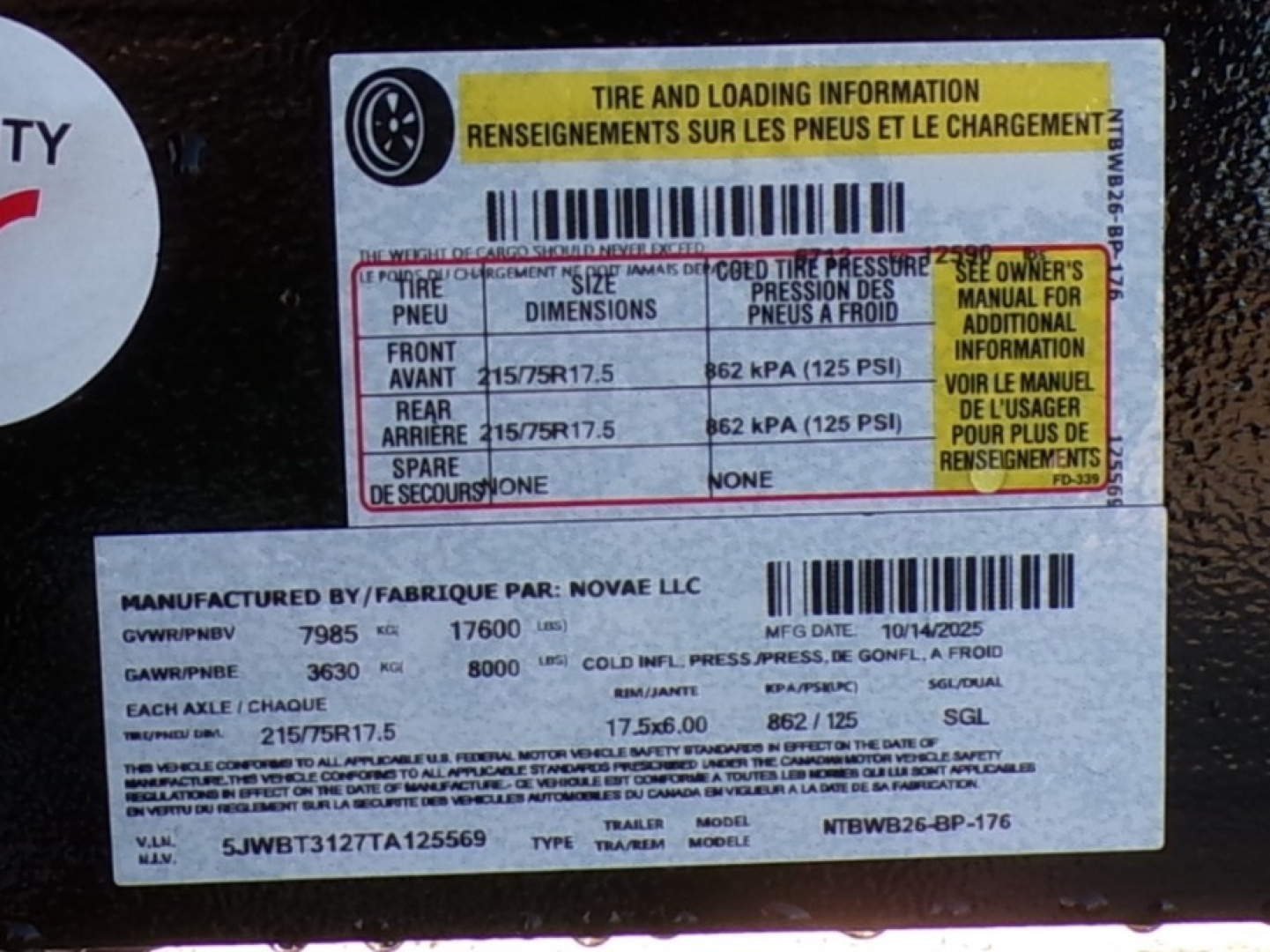 New 2026 Midsota TBWB26-BP-176 Tilt Trailer - 569