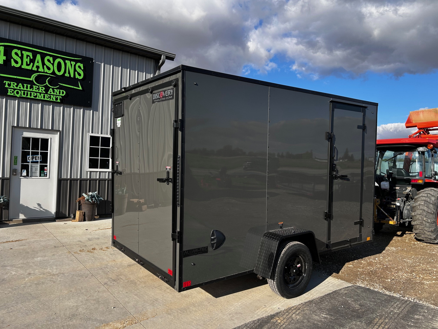 New 2026 Discovery Trailers 6.5X12 7' INTERIOR HEIGHT, RAMP DOOR, BLACKOUT PACKAGE Cargo / Enclosed Trailer