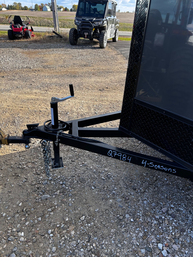 New 2026 Discovery Trailers 6.5X12 7' INTERIOR HEIGHT, RAMP DOOR, BLACKOUT PACKAGE Cargo / Enclosed Trailer