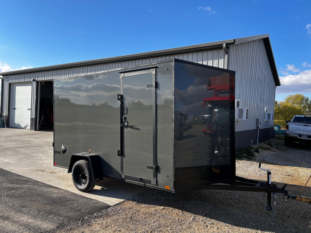New 2026 Discovery Trailers 6.5X12 7' INTERIOR HEIGHT, RAMP DOOR, BLACKOUT PACKAGE Cargo / Enclosed Trailer