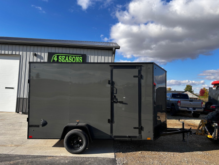 New 2026 Discovery Trailers 6.5X12 7' INTERIOR HEIGHT, RAMP DOOR, BLACKOUT PACKAGE Cargo / Enclosed Trailer