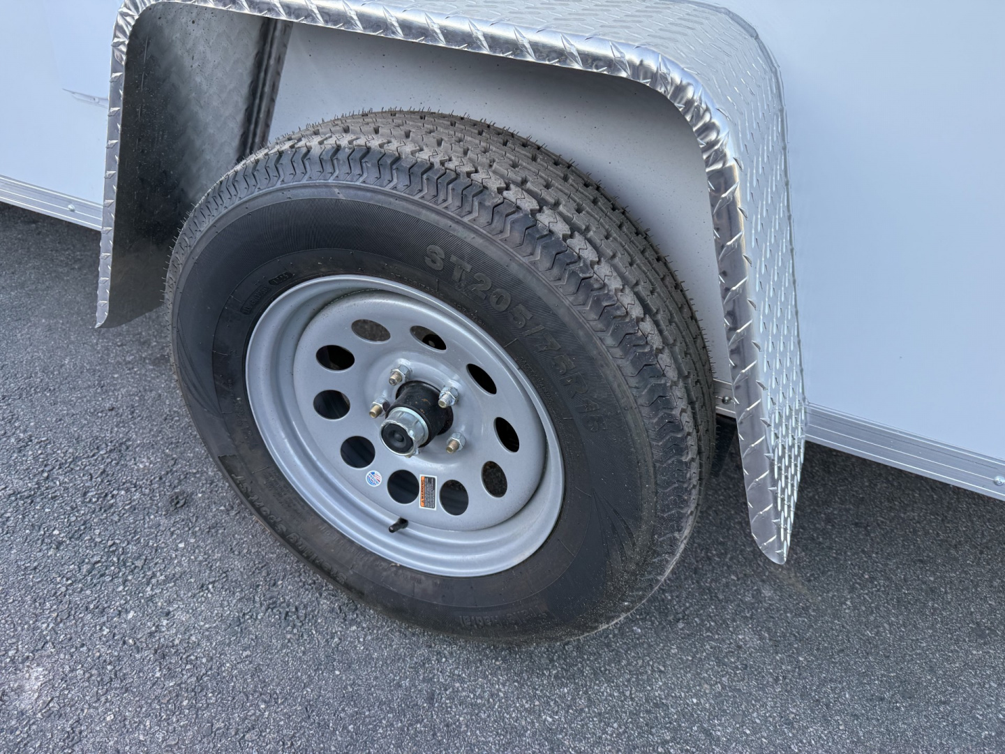 New TX5X10SA TEXAS TRAILERS 5' X 10' CARGO / ENCLOSED TRAILER W/REAR RAMP DOOR & SIDE DOOR