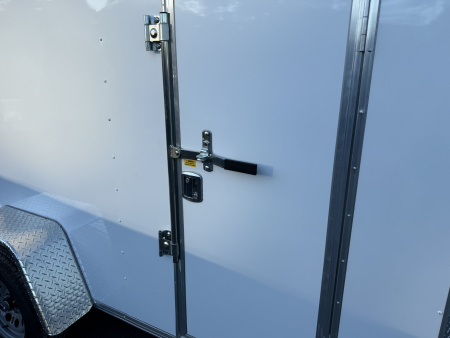 New TX5X10SA TEXAS TRAILERS 5' X 10' CARGO / ENCLOSED TRAILER W/REAR RAMP DOOR & SIDE DOOR