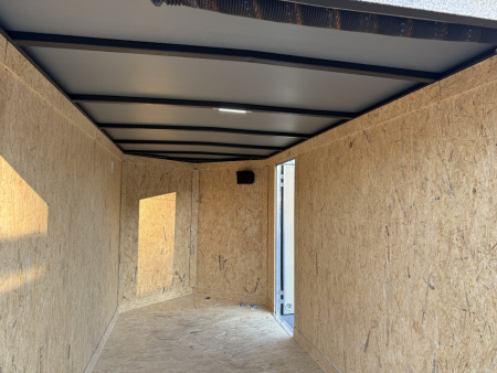 New TX5X10SA TEXAS TRAILERS 5' X 10' CARGO / ENCLOSED TRAILER W/REAR RAMP DOOR & SIDE DOOR