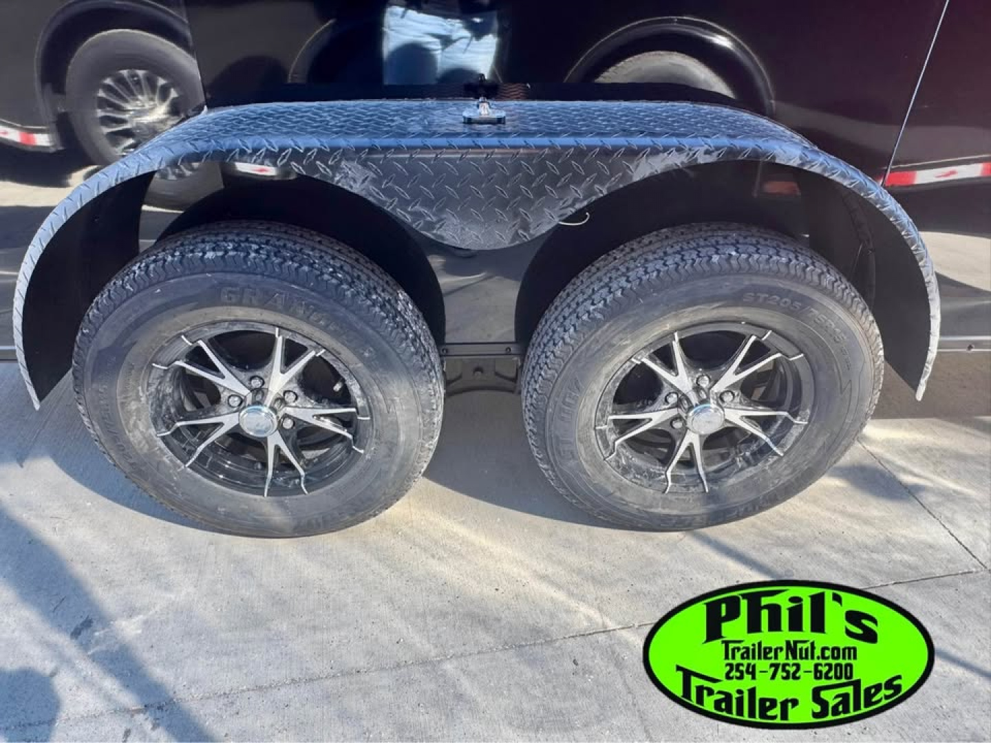 New 2025 7X14 Cargo / Enclosed Trailer ALUMINUM WHEELS & SCREWLESS .080 EXTERIOR