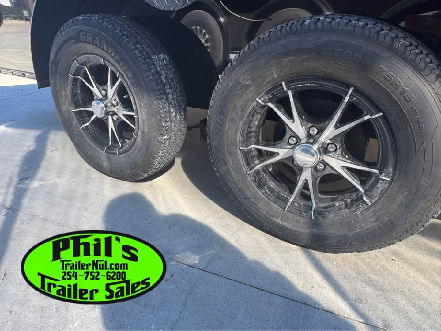 New 2025 7X14 Cargo / Enclosed Trailer ALUMINUM WHEELS & SCREWLESS .080 EXTERIOR