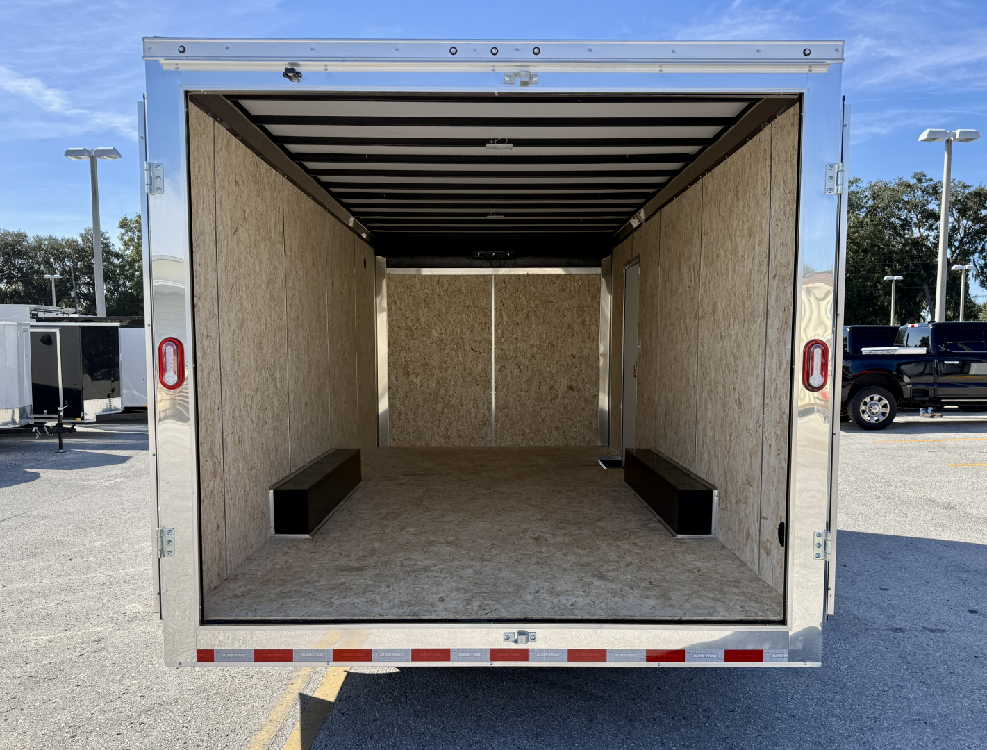 New 2026 Sure-Trac 8.5x18 Contractor Pro 14K Double Rear Door Cargo / Enclosed Trailer