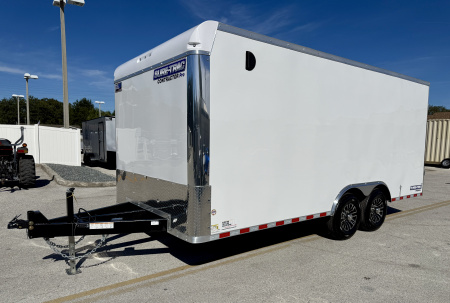 New 2026 Sure-Trac 8.5x18 Contractor Pro 14K Double Rear Door Cargo / Enclosed Trailer