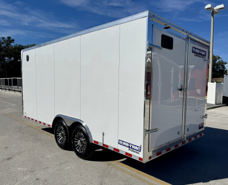 New 2026 Sure-Trac 8.5x18 Contractor Pro 14K Double Rear Door Cargo / Enclosed Trailer