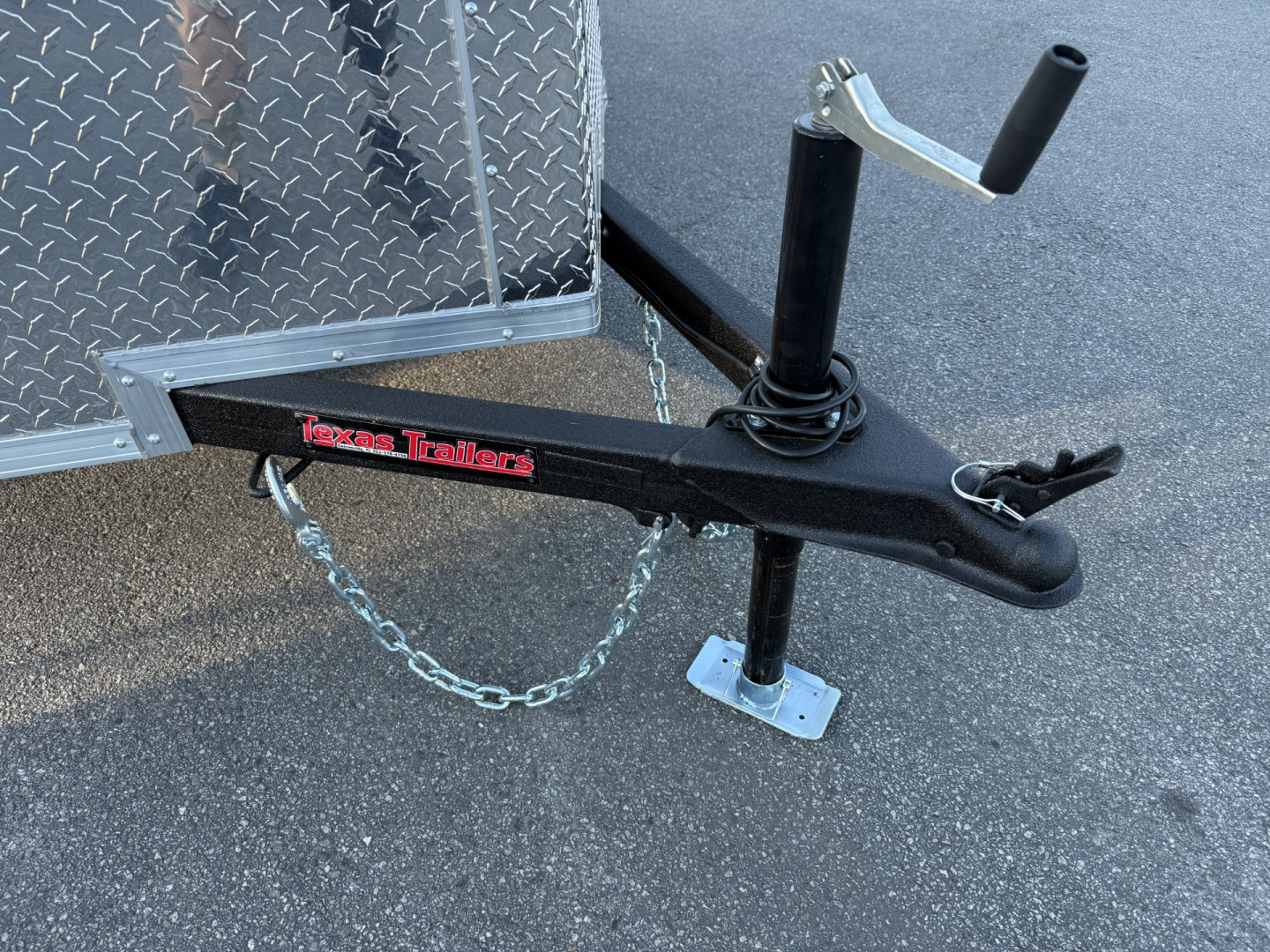 New TX5X8SA TEXAS TRAILERS 5' X 8' CARGO / ENCLOSED TRAILER W/REAR RAMP DOOR & SIDE DOOR