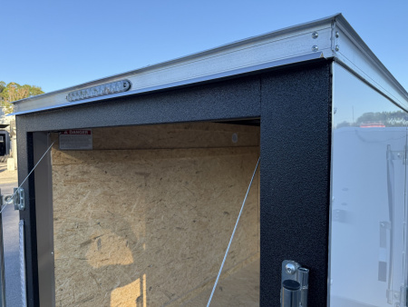 New TX5X8SA TEXAS TRAILERS 5' X 8' CARGO / ENCLOSED TRAILER W/REAR RAMP DOOR & SIDE DOOR