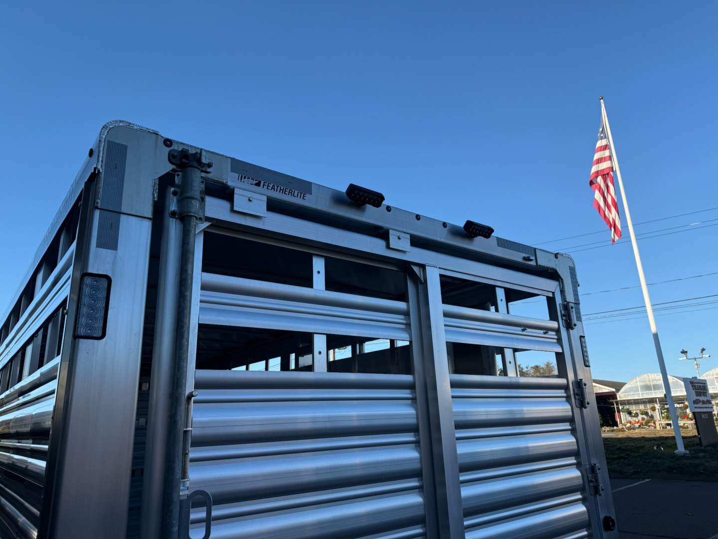 New Featherlite 8' x 24' Livestock Gooseneck Trailer 16K