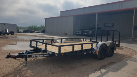 New 2026 PJ 83 x16' Tandem Axle Utility Trailer - UL