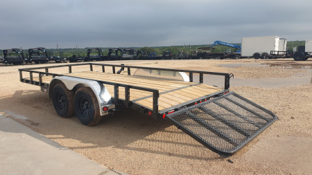New 2026 PJ 83"x16' Tandem Axle Utility Trailer - UL