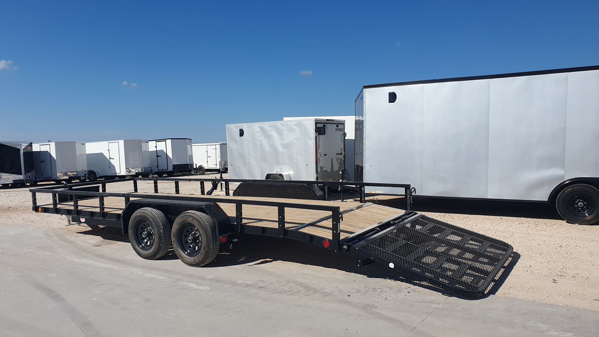 New 2026 PJ 83"x20' Tandem Axle Utility Trailer - UL