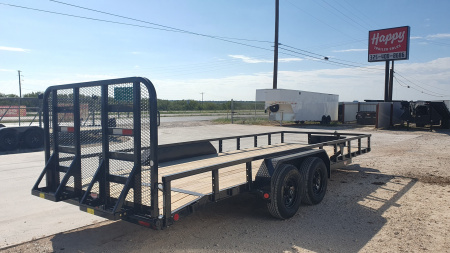 New 2026 PJ 83"x20' Tandem Axle Utility Trailer - UL