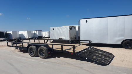 New 2026 PJ 83"x20' Tandem Axle Utility Trailer - UL
