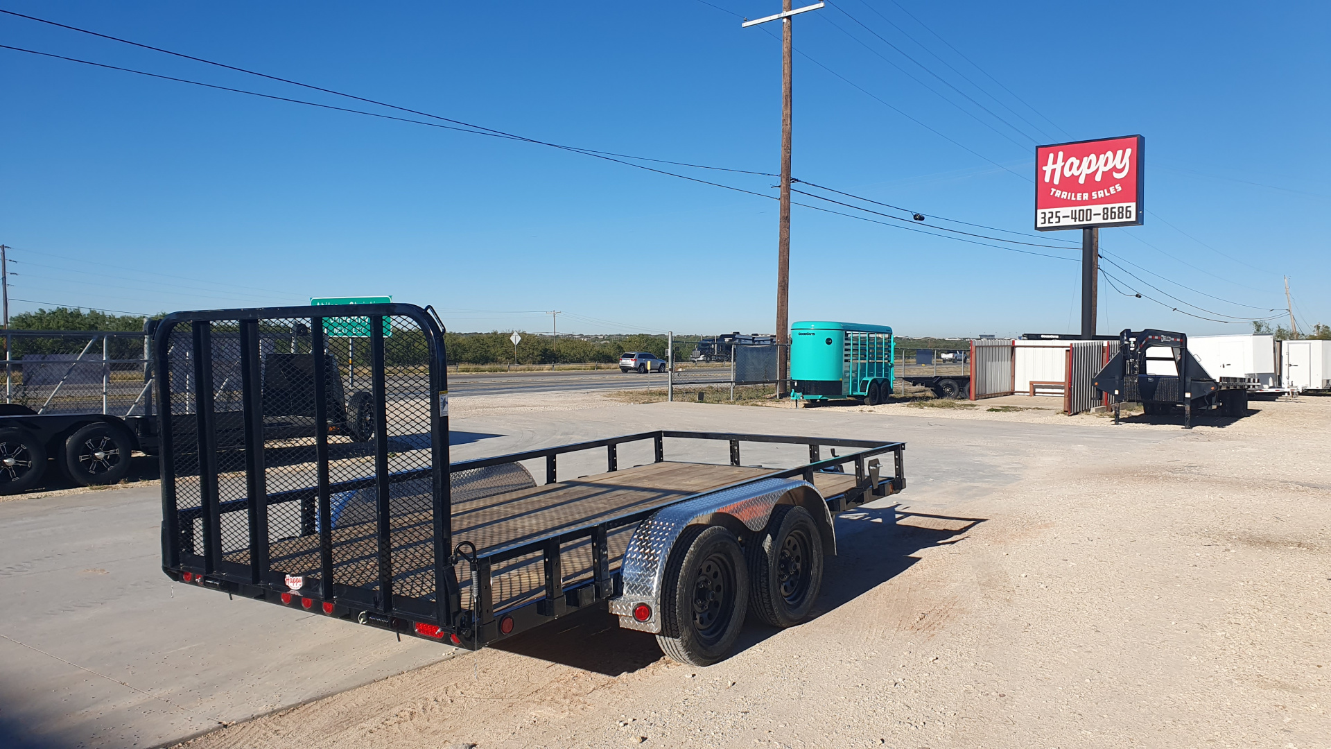 New 2026 PJ 83"x14' Tandem Axle Utility Trailer - UL