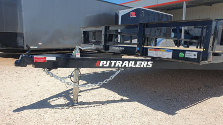 New 2026 PJ 77"x14' Single Axle Utility Trailer - U7